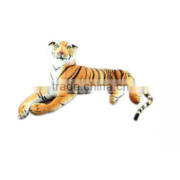 2016 cheap zoo animal set toys plush tiger toys