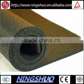 Trade assurance shock resistant rubber roll floor, gym flooring roll