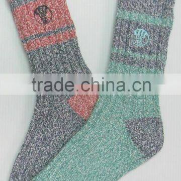 twisted rib custom athletic socks