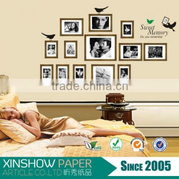 Self-adhesive 2016 Best selling Frame Photo room wall stickers