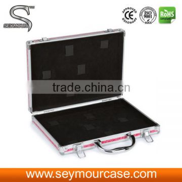 Aluminum portable tool boxes and cases