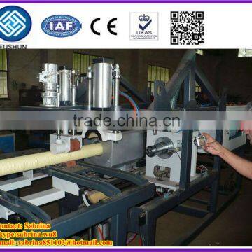 550mm PVC Double wall corrugated pipe machine factory