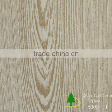 wood grain flooring laminated decorative pvc foil