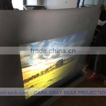 Adhesive transparent Rear projection film/foil for 3d hologram display