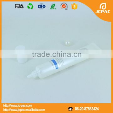 pe cosmetic round tubes with nozzle