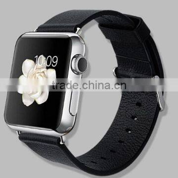 Genuine Soft Leather Watch Band Strap for Apple Watch Band