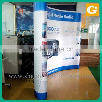 Curved pvc Pop up banners/straight banners stands