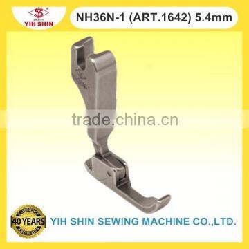 Industrial Sewing Machine Parts NECCHI Machine Hinged Feet For Needle Feed Machine NH36N-1 (ART.1642) 5.4mm Presser Feet