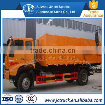 famous brand manual howo sinotruck 4x2 compression garbage truck best price