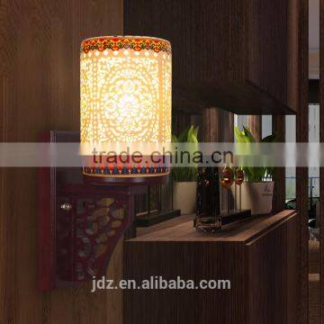 American and European Style Wall Lights Antique Wall Lamp Ceramic Wood Craft Bedside Home Deco Hotel Vintage Bathroom Light photo-3