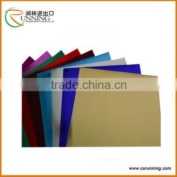 handmade various color metallic paper for wedding cards