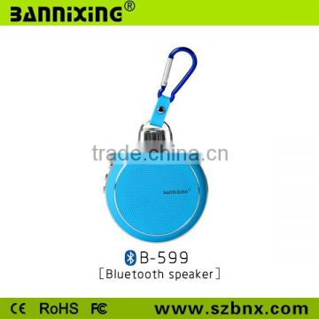 2015 new product B-599 hamburg speaker bluetooth, mini speaker