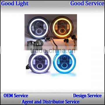 7 Inch Round Led Headlight for Offroad, J-eep Wrangler 7 Inch Led Headlight, 7 Inch Round Led Headlight 12v 24v photo-6