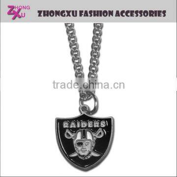 new custom sport NFL American football team Oakland Raiders pendant necklace jewelry