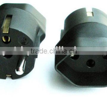 EU Male to Male Electrical Plug Adapter