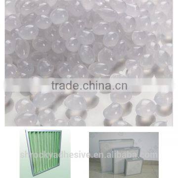 free sample transparent hot melt adhesive/glue for car air fliter