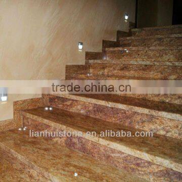 granite stair madura gold