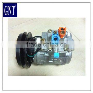 low price excavator PC200-6 24V 6D102 air compressor