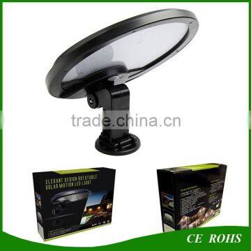 Motion Sensor Wall Mounted Lamp Solar Powered 500LM LED Outdoor Garden Street Lamp