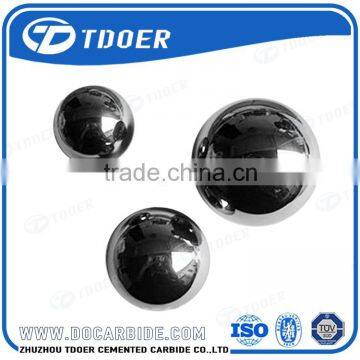 Top quality polished tungsten carbide ball bearing