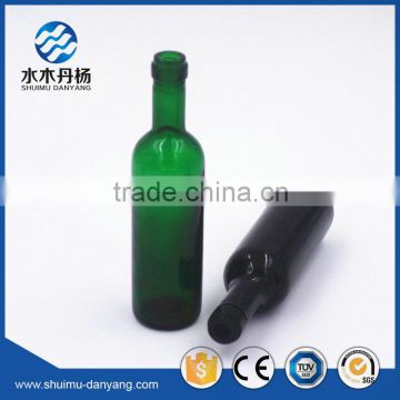 50ml cylinder green 50ml liquor bottle glass drinking bottle