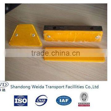 Reflective guardrail delineator reflector road marking