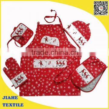 cheap christmas cotton kitchen aprons