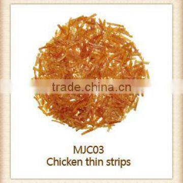 chicken thin strips dry cat treats