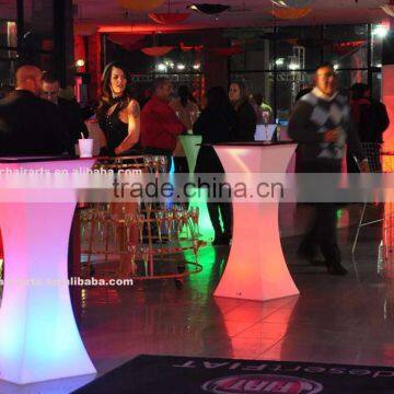 Led Lighted Up Illuminated Cocktail Table