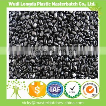 45% Carbon Black Masterbatch for garbage bags/recycled PE carrier