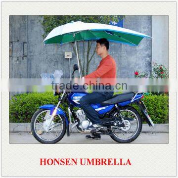 China suppliers parasol windproof motorcycle umbrella / cheap motorcycle umbrella