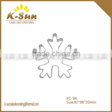 K-sun christmas snowflake metal cookie cutter reposteria