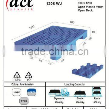 80 X 120 OPEN DECK PLASTIC PALLET