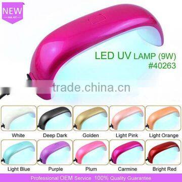 2016 Newest Design 9W Mini CCFL+LED UV Lamp Nail Dryer for Nails Art Curing Gel photo-5