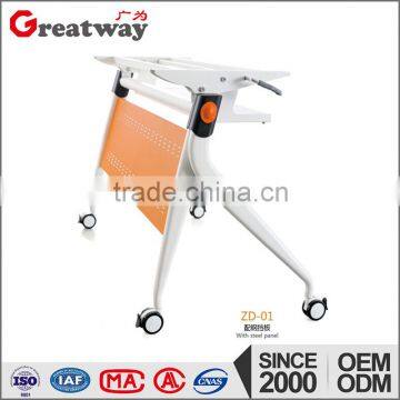 foldable tables for conference etc training table with castors folding table hardware