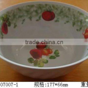 Melamine nice design printing soup bowl for children