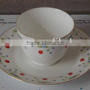 Coffee cup and saucer