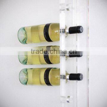 Contemporary best selling acrylic wine bottle display case