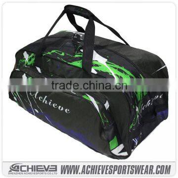 custom made young sports travel bag, ice hockey bag