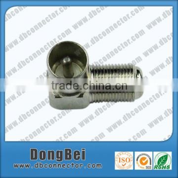 f female to pal male right angle coaxial pal adapter