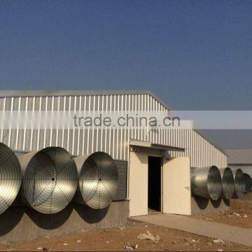 broiler poultry house building