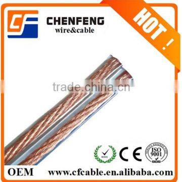 Transparent Speaker Wire Copper manufactury