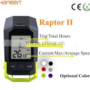 Multi function speed cadence 2.4G digital wireless bike computer with bike light