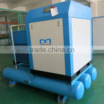 11KW industrial screw type air Compressor with dryer