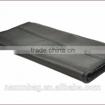 Wholesale High Quality Retro Crazy Horse Leather Business Men's Wallet photo-6