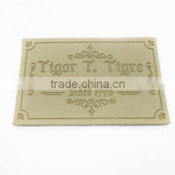 High Quality Garment Faux Factory Made Jeans Leather Patch Labels