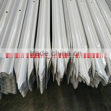 pvc or hot dipped galvanized palisade fencing, W or D type palisade fence