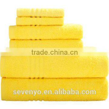 High Quality Multi-color Hotel Towel Set China Manufacturer