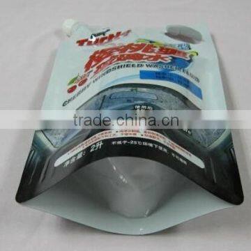 2014 stand up nozzle bag/suction nozzle bag/juice packaging