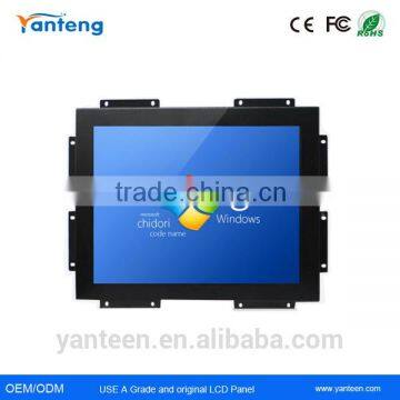 Square screen 19inch industrial grade lcd monitor with capacitve touchscreen